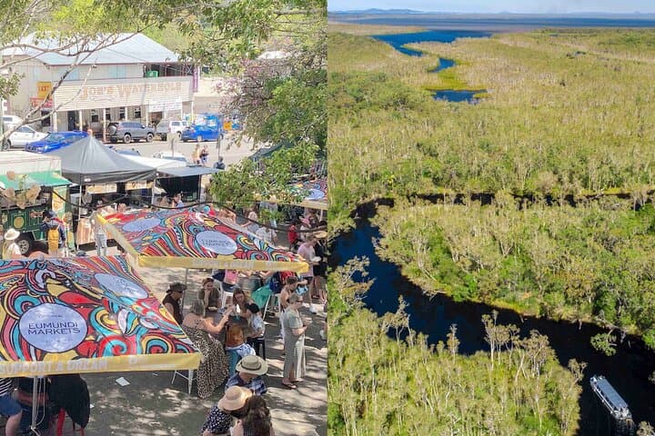 Eumundi Markets and Noosa Everglades Eco Tour
