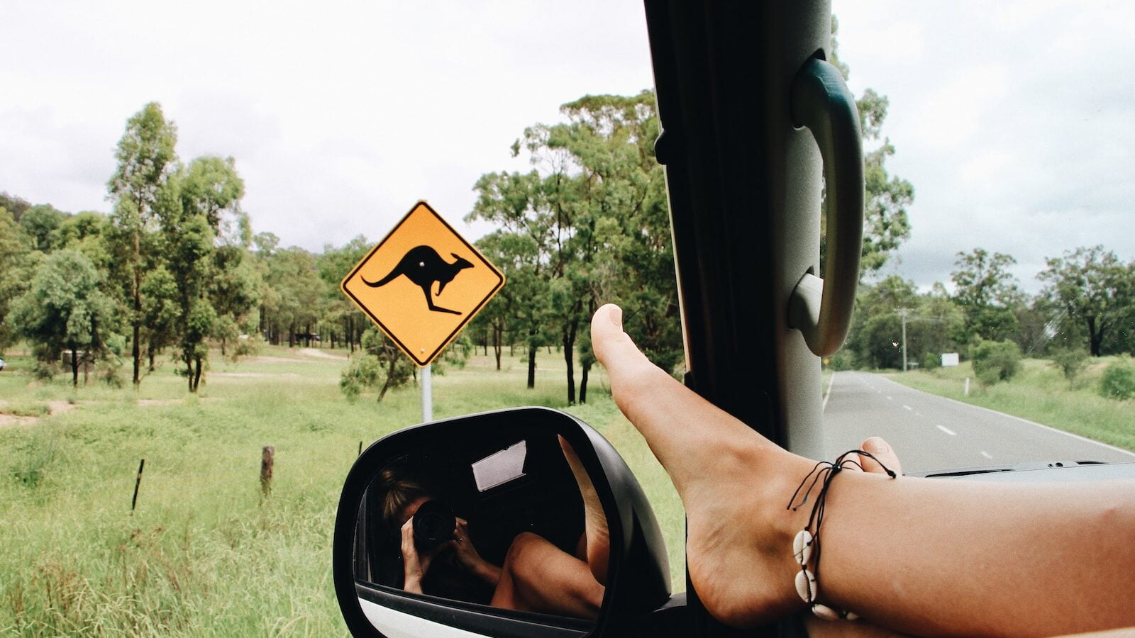 How to find backpacker jobs in australia 6 Person wearing black flip flops - backpacker trip - road trip australia
