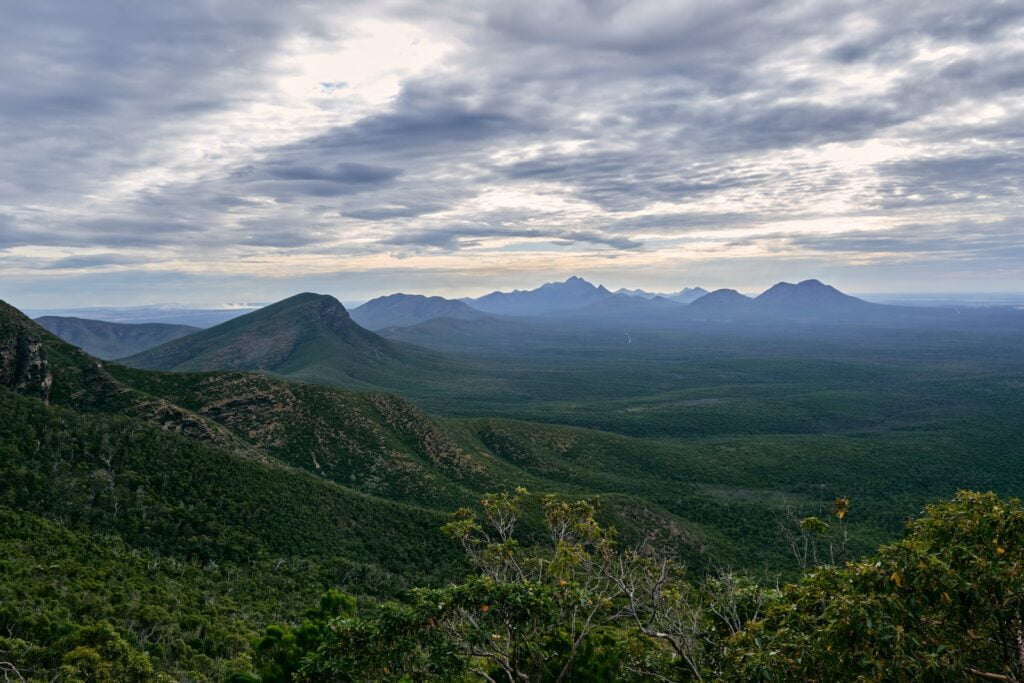 Find the best time to visit australia as a backpacker 12 A landscape with hills and trees - stirling range national park - western australia backpackers - best time of year to go backpacking in australia
- mountain range - perth backpackers